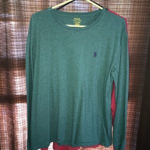 2 Ralph Lauren polo long sleeve shirts